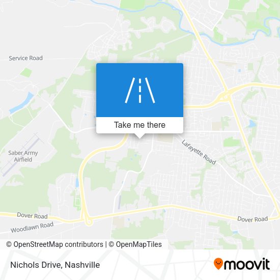 Mapa de Nichols Drive