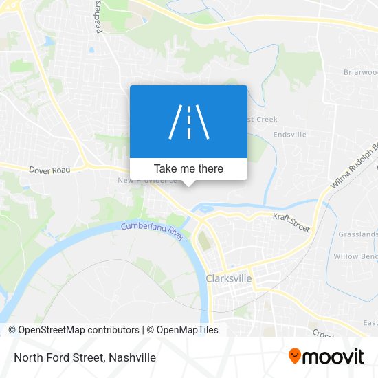 Mapa de North Ford Street