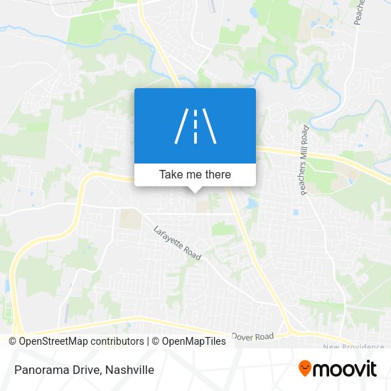 Mapa de Panorama Drive