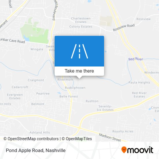 Mapa de Pond Apple Road