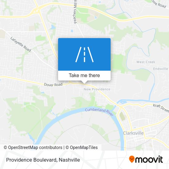 Mapa de Providence Boulevard