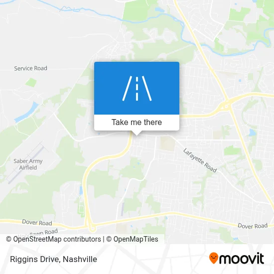Riggins Drive map