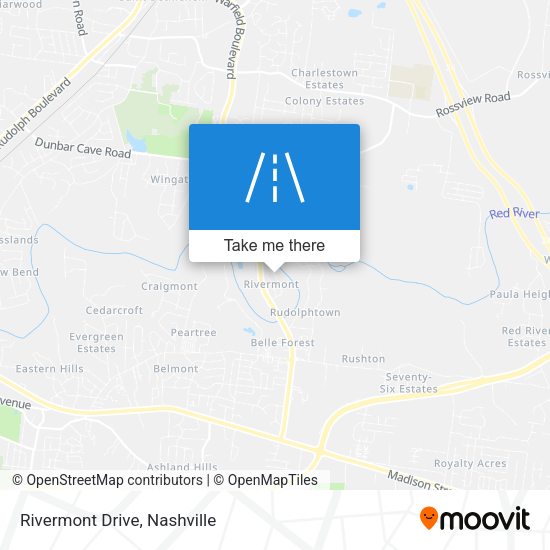 Mapa de Rivermont Drive