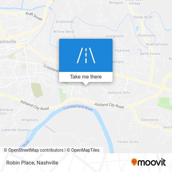 Mapa de Robin Place