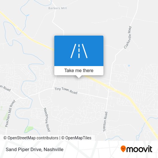 Mapa de Sand Piper Drive