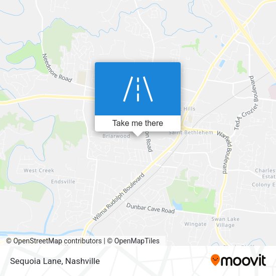 Mapa de Sequoia Lane