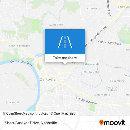 Short Stacker Drive map