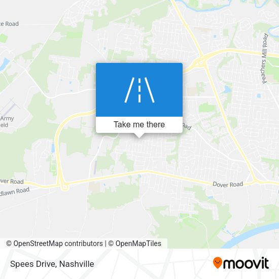 Spees Drive map