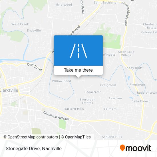 Mapa de Stonegate Drive