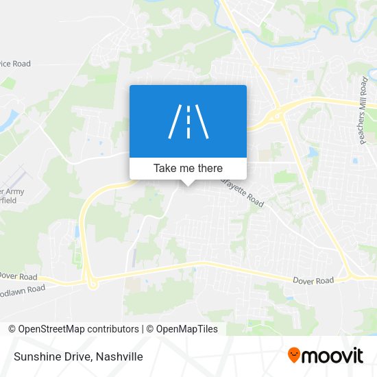 Sunshine Drive map