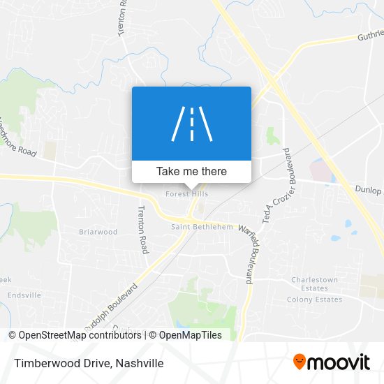 Timberwood Drive map