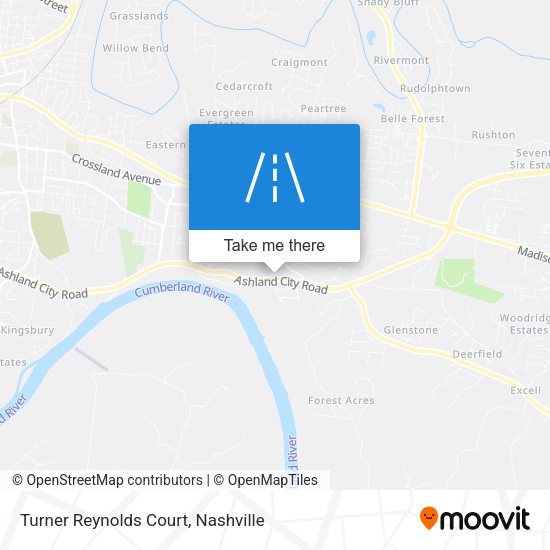 Turner Reynolds Court map