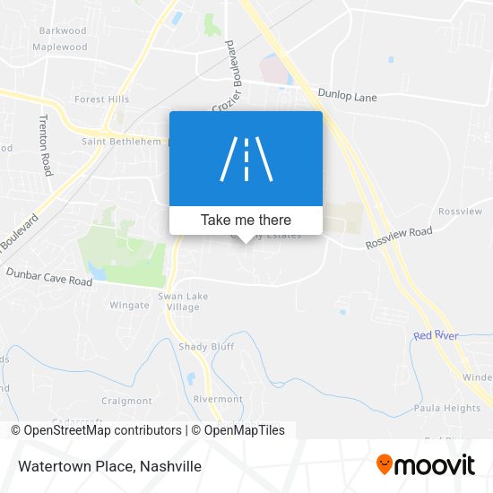 Mapa de Watertown Place