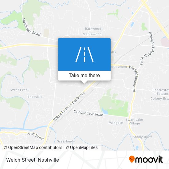 Mapa de Welch Street