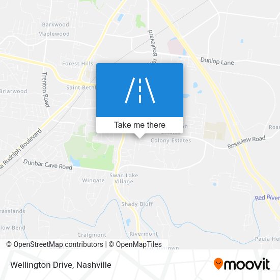 Mapa de Wellington Drive