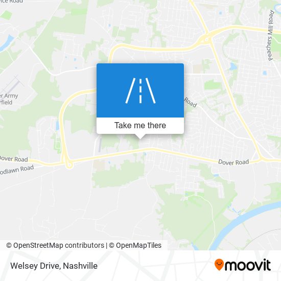 Welsey Drive map