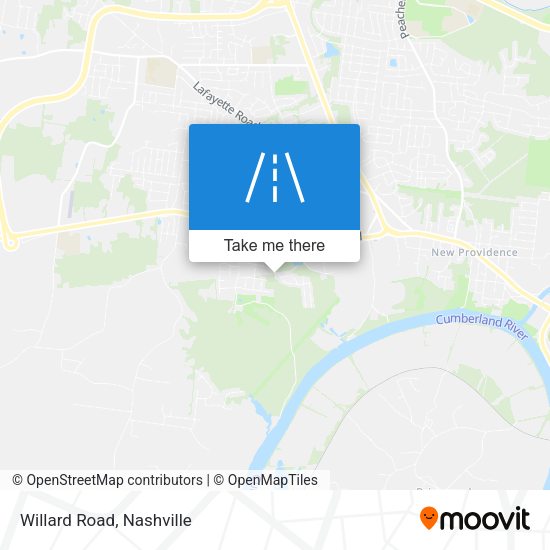 Mapa de Willard Road