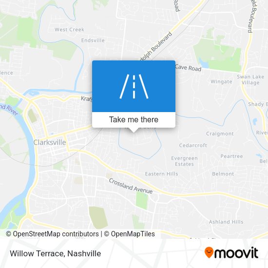 Mapa de Willow Terrace