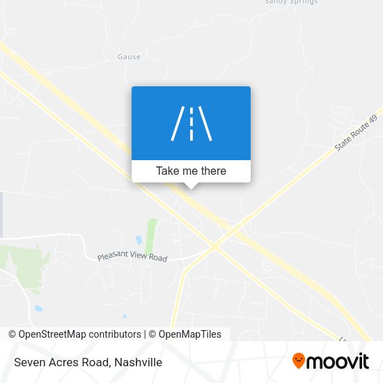 Mapa de Seven Acres Road