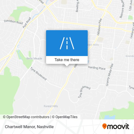 Mapa de Chartwell Manor