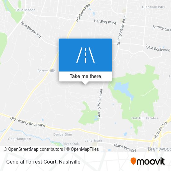General Forrest Court map