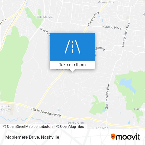 Mapa de Maplemere Drive