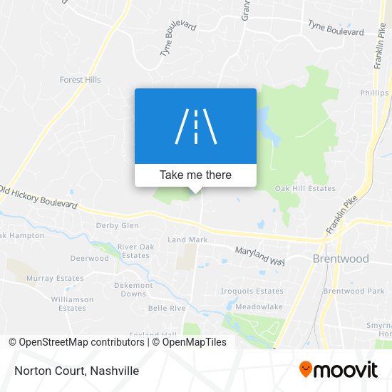 Mapa de Norton Court