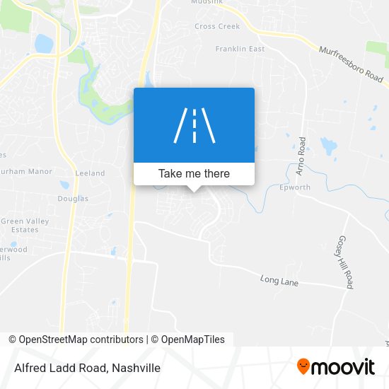 Mapa de Alfred Ladd Road