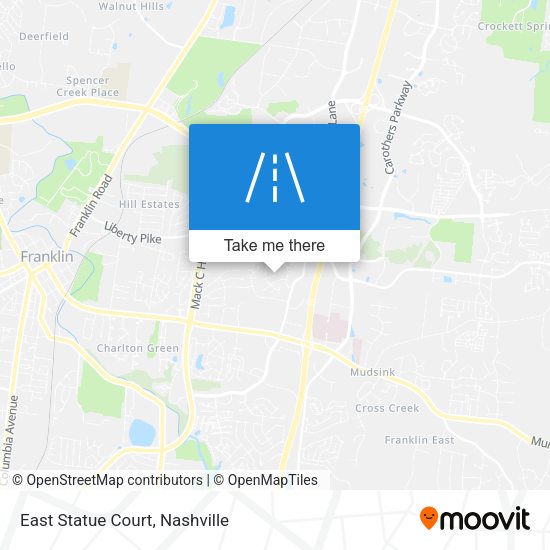 Mapa de East Statue Court