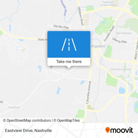 Mapa de Eastview Drive