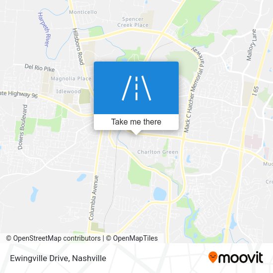 Mapa de Ewingville Drive