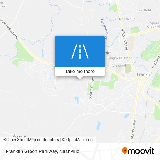 Mapa de Franklin Green Parkway