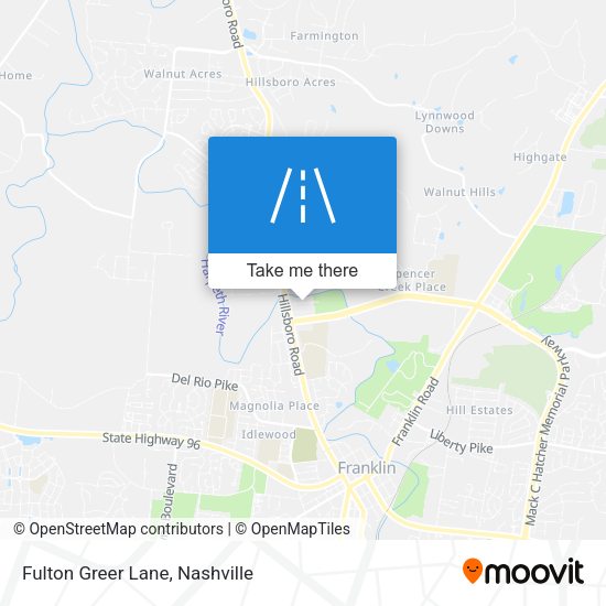 Fulton Greer Lane map