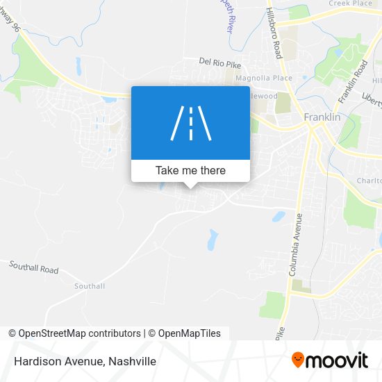 Mapa de Hardison Avenue