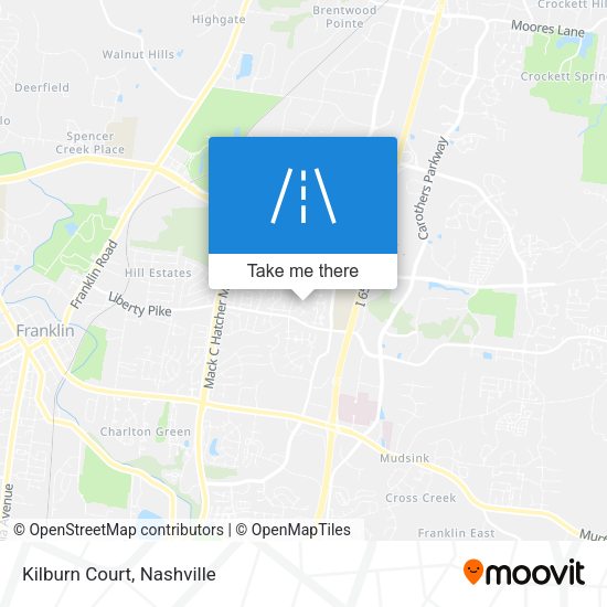 Mapa de Kilburn Court