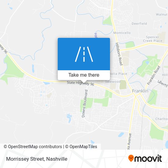 Mapa de Morrissey Street