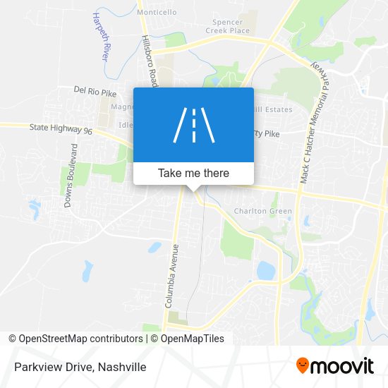 Mapa de Parkview Drive