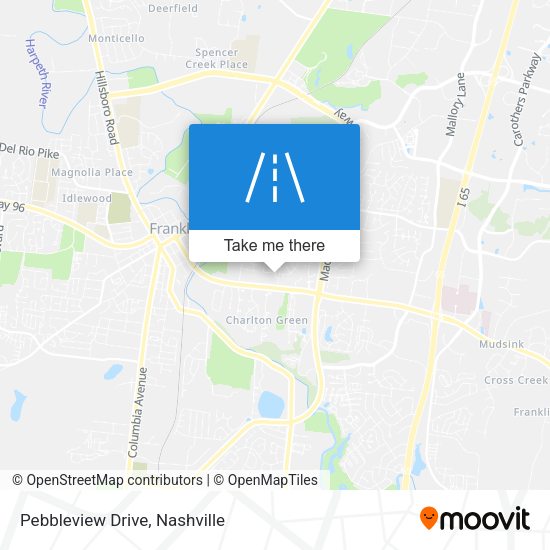 Mapa de Pebbleview Drive
