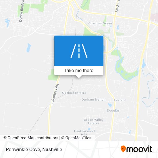 Mapa de Periwinkle Cove