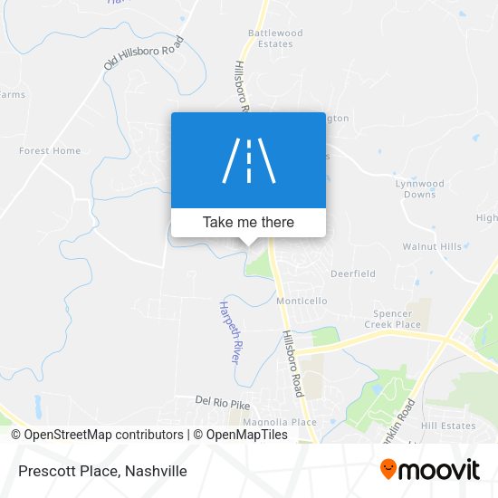 Mapa de Prescott Place