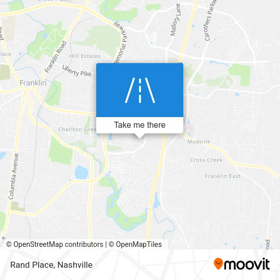 Rand Place map