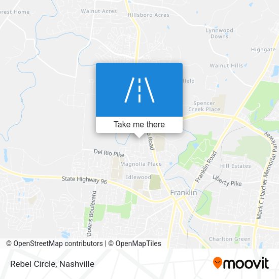 Mapa de Rebel Circle