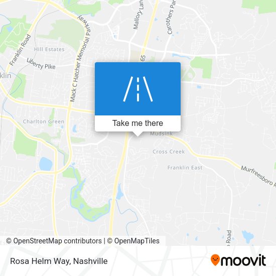 Mapa de Rosa Helm Way