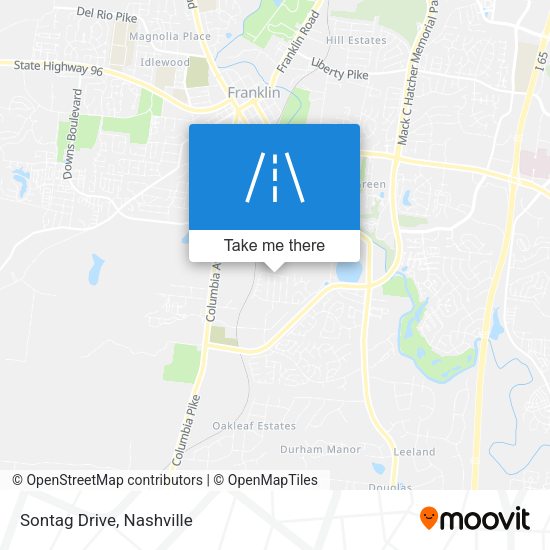Mapa de Sontag Drive