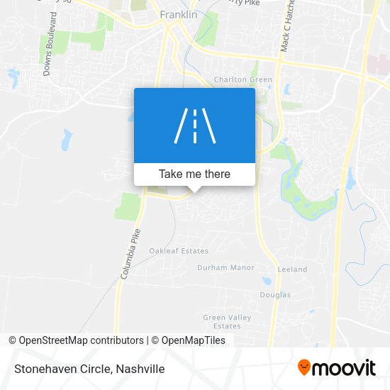 Mapa de Stonehaven Circle