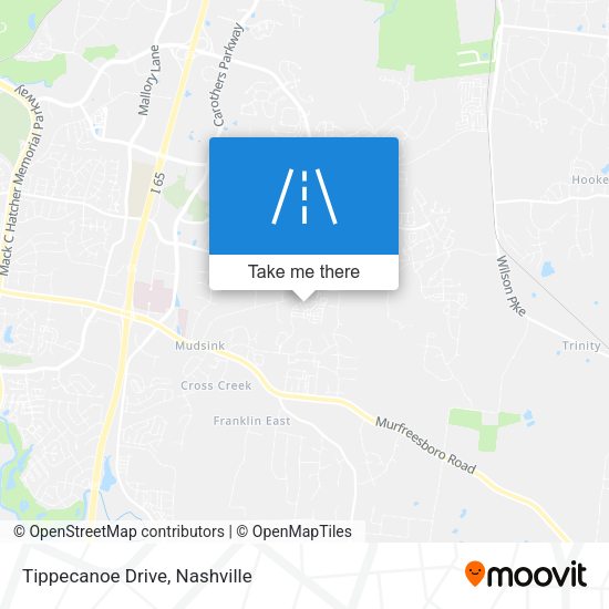 Mapa de Tippecanoe Drive