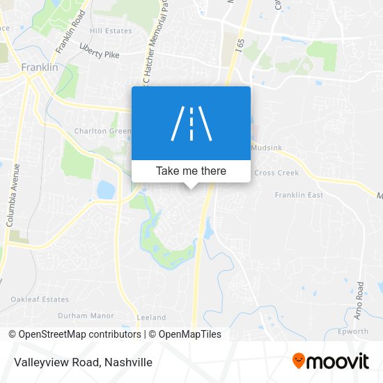 Mapa de Valleyview Road