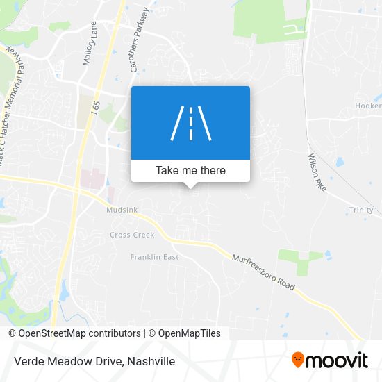 Mapa de Verde Meadow Drive