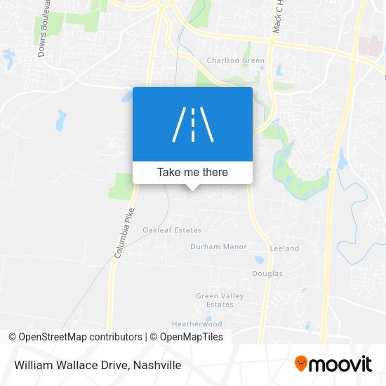 William Wallace Drive map