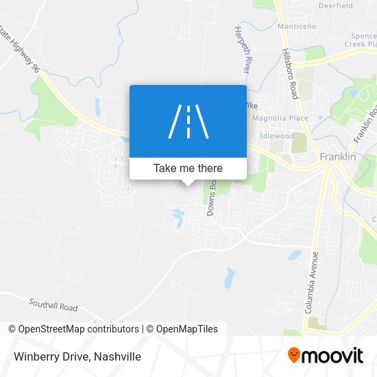 Mapa de Winberry Drive